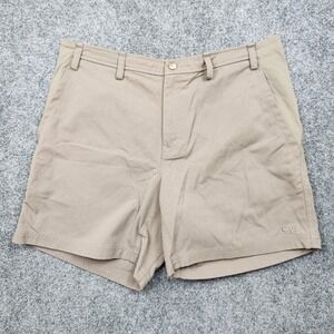 Outdoor Research Shorts Mens Large 6" Brown Hiking Travel Quick Dry Pockets